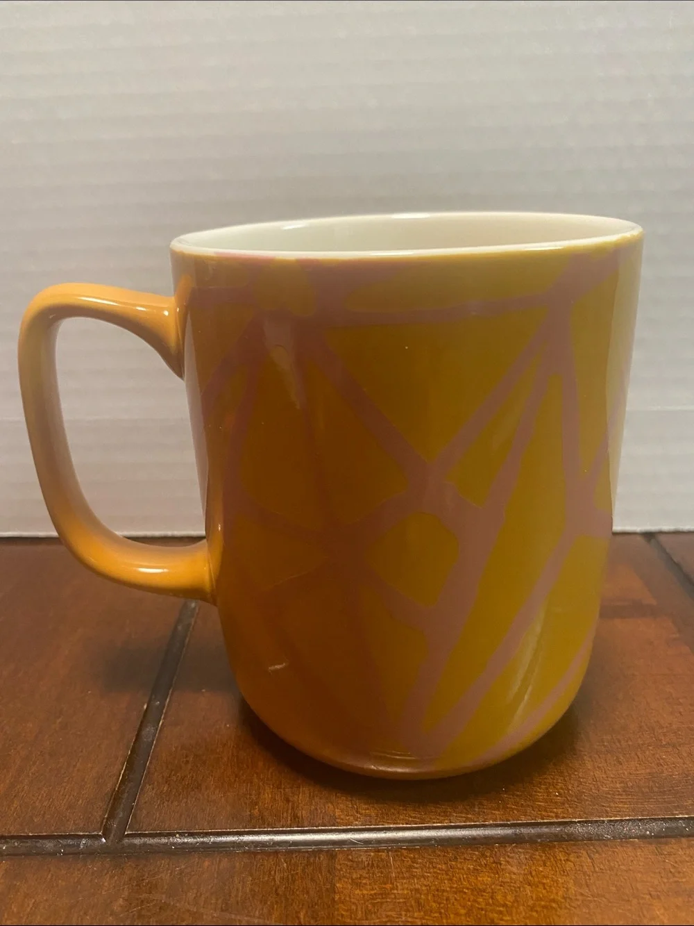 Starbucks 2021  Yellow and Green Ceramic Logo Mug